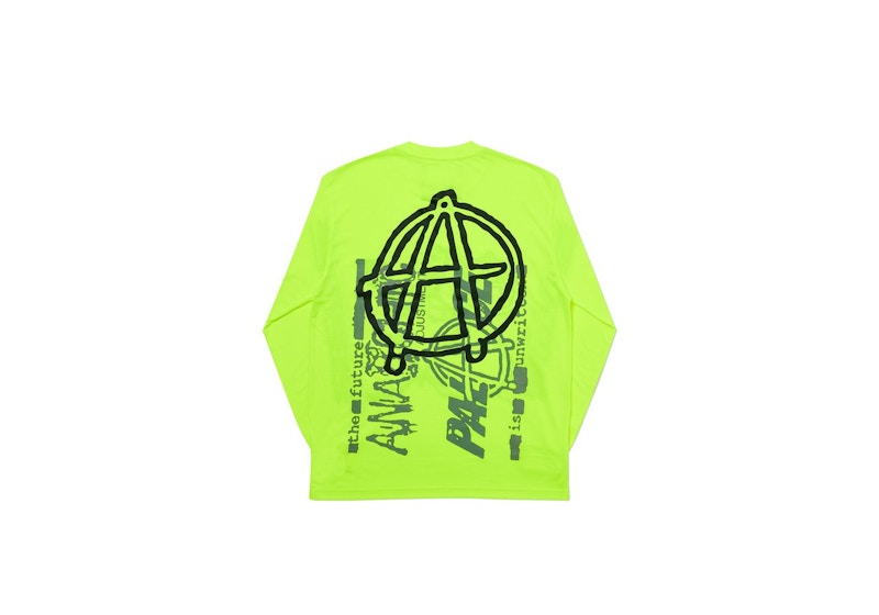 Palace Counter Culture Longsleeve Fluro Yellow