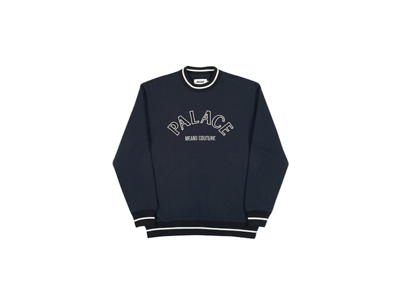 Palace Couture Crew Dark Grey