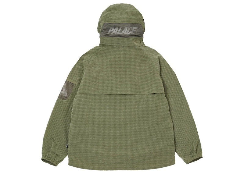 Palace Cripstop Grid Jacket Olive
