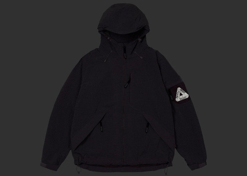 Palace Cripstop Grid Jacket Purple