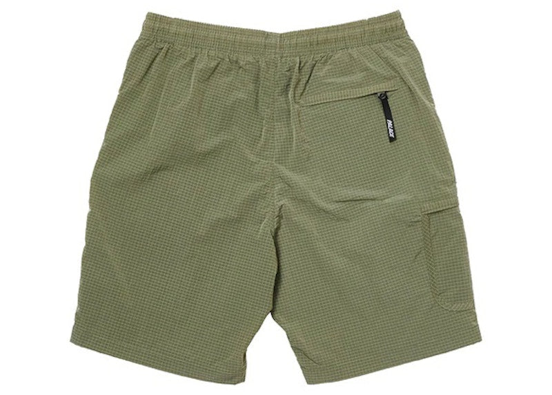 Palace Cripstop Grid Shorts Olive