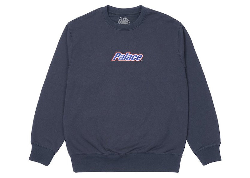 Palace Current Crew Blue