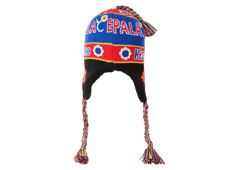 Palace Cute Ear Flapper Beanie Black