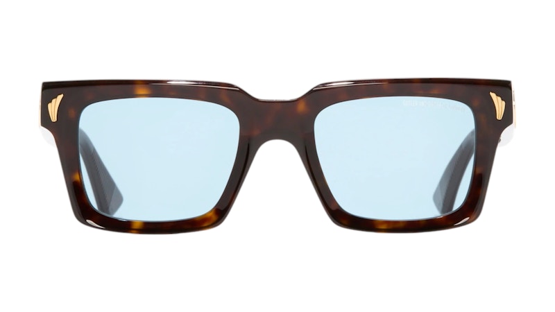 Palace Cutler And Gross Mercury Square Sunglasses Havana