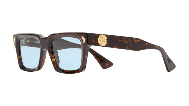 Palace Cutler And Gross Mercury Square Sunglasses Havana