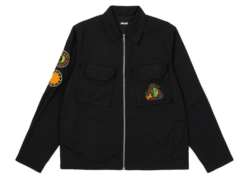 Palace Da One Cargo Jacket Black