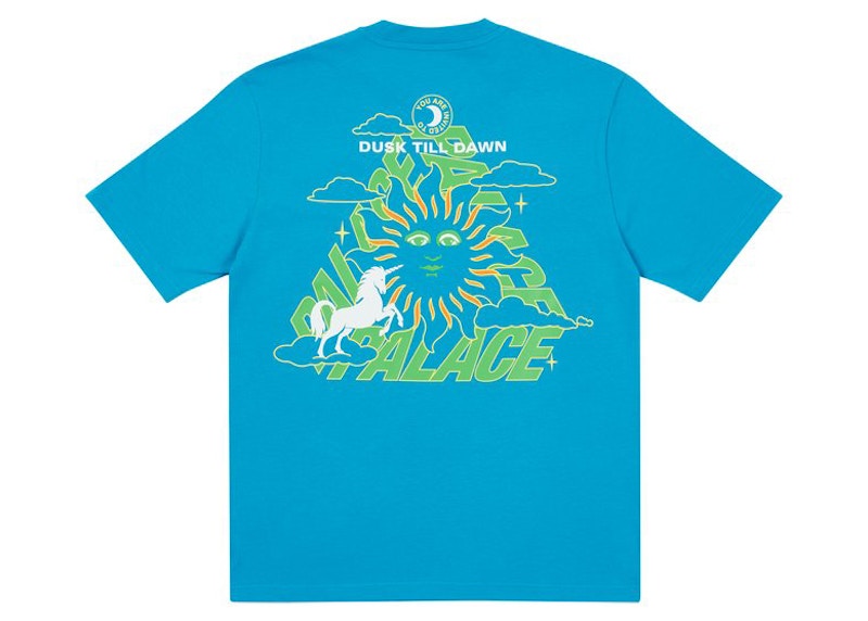 Palace Da One T-shirt Petrol Blue
