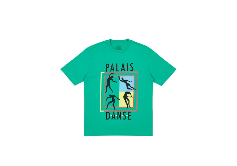Palace Danse-Crew T-shirt Pool Green