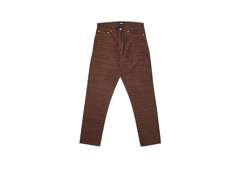 Palace Das Mind Trouser Orange/Black