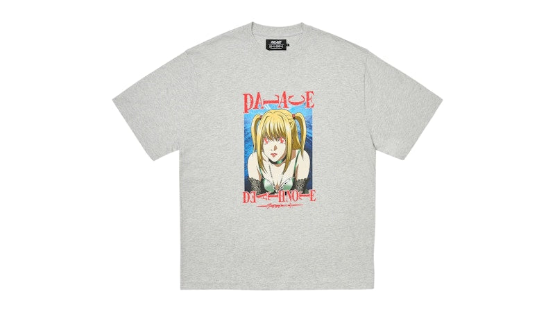 Palace Death Note T-shirt Grey Marl