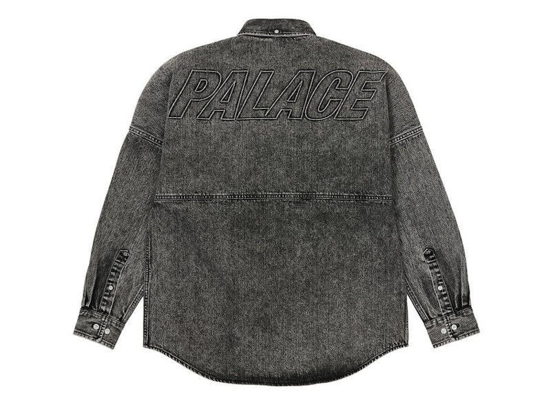 Palace Denim Bossy Shirt Washed Black