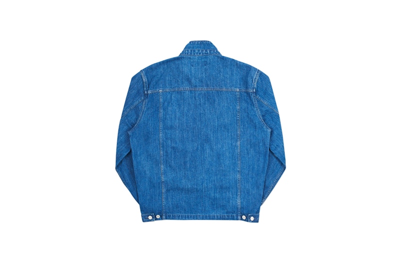 Palace Denim Zip Funnel Blue