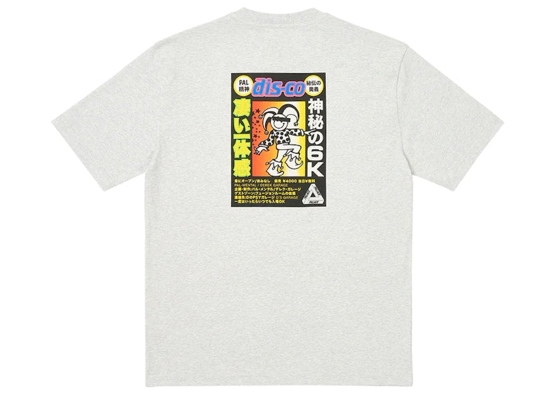 Palace Derek Garage T-Shirt Grey Marl
