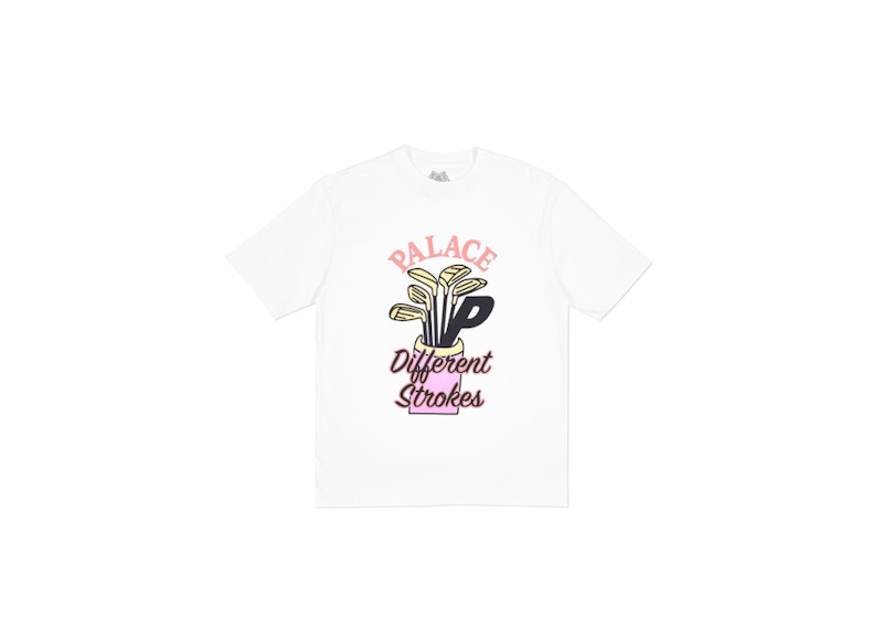 Palace Diff Strokes T-shirt White