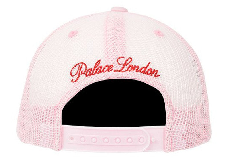 Palace Dirty Trucker Hat Pink