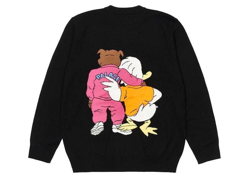 Palace Dog And Duck Knit Black