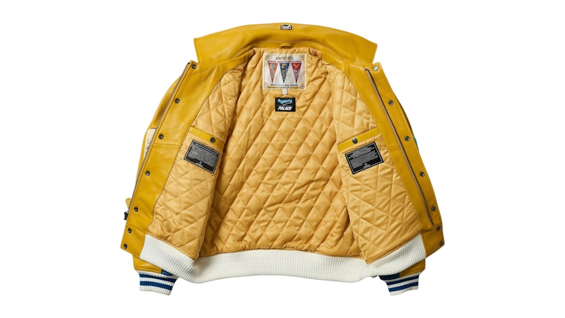 Palace Doraemon Avirex Jacket Yellow