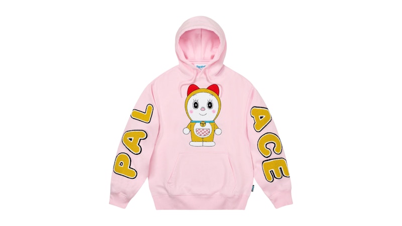 Palace Doraemon Hood Pink