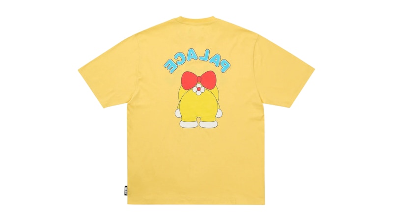 Palace Doraemon T-Shirt Blessed Yellow