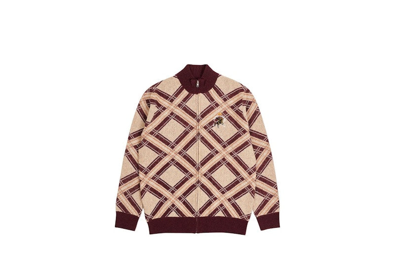 Palace Double Cross Knit Cream
