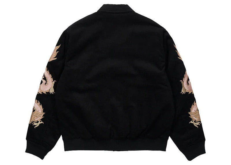 Palace Double Dragon Tour Jacket Black