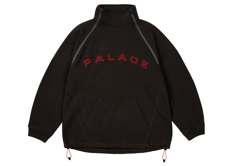 Palace Double Zip Funnel Black