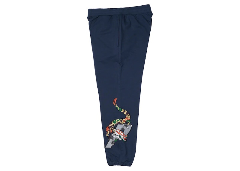 Palace Dragon Sweatpants Navy