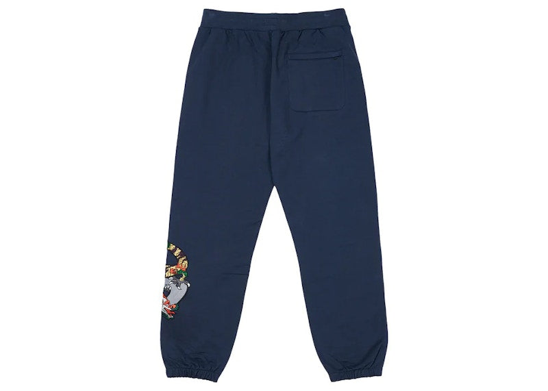 Palace Dragon Sweatpants Navy