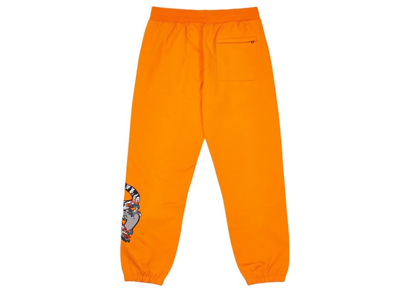 Palace Dragon Sweatpants Orange