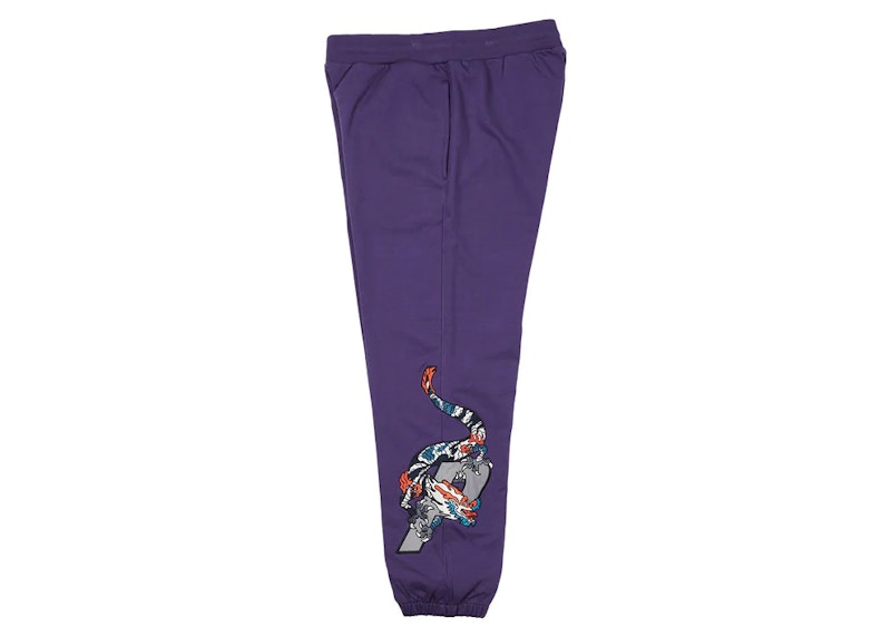 Palace Dragon Sweatpants Purple