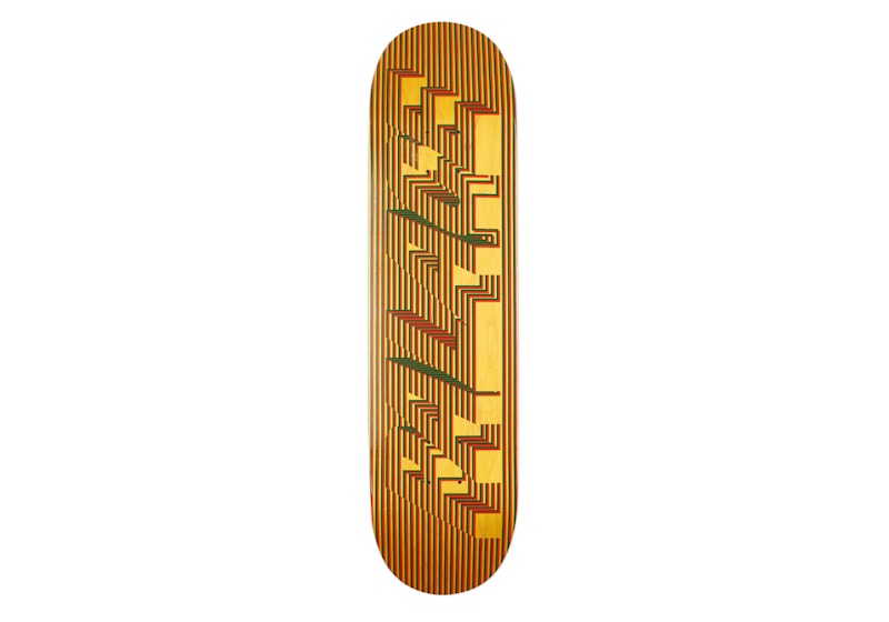 Palace Drury 8 Skateboard Deck Orange/Yellow