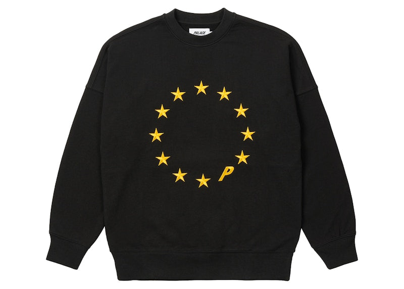 Palace EU-DON Crew Black