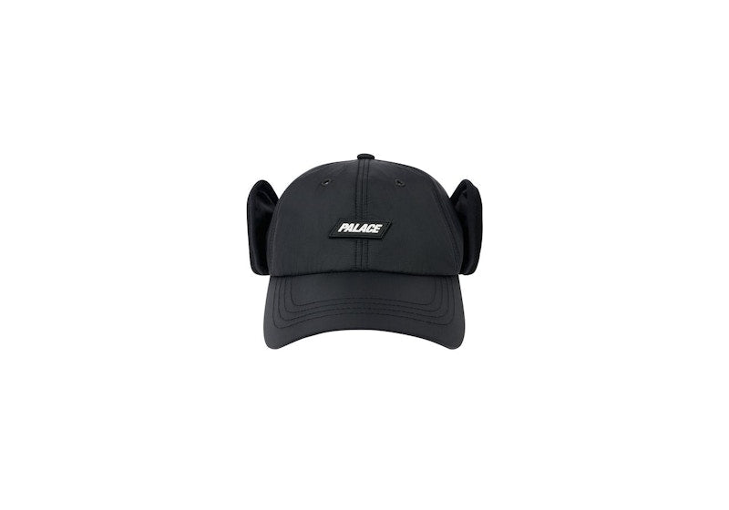 Palace Ear Dis Shell 6-Panel Black