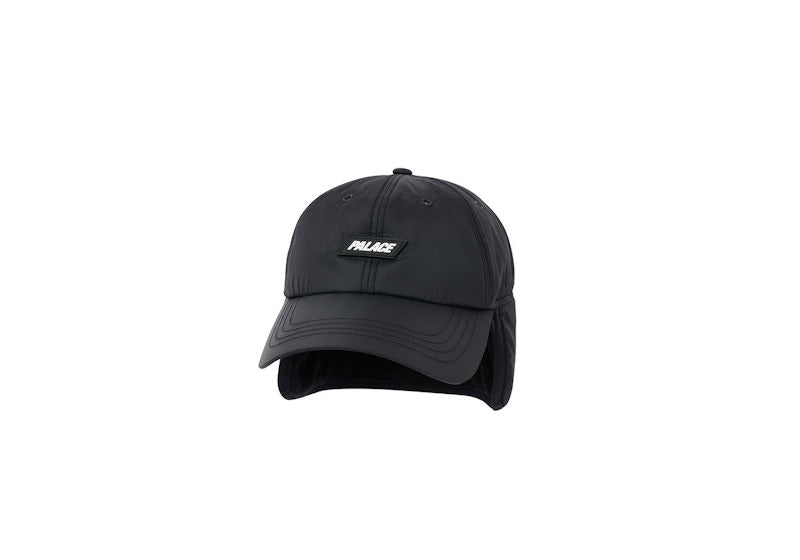 Palace Ear Dis Shell 6-Panel Black