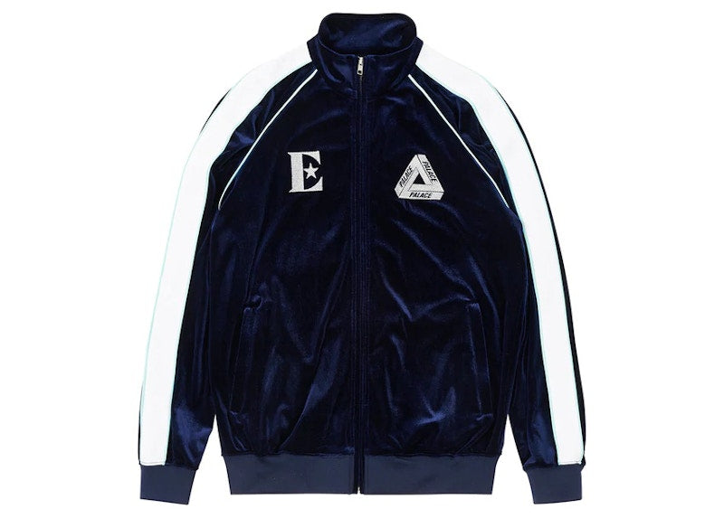 Palace Elton John Velour Track Top Navy