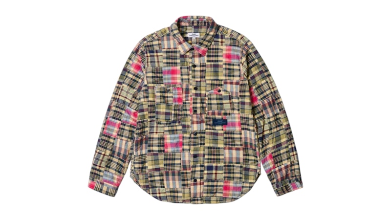 Palace Engineered Garments Patch Work Madras Shirt Multi