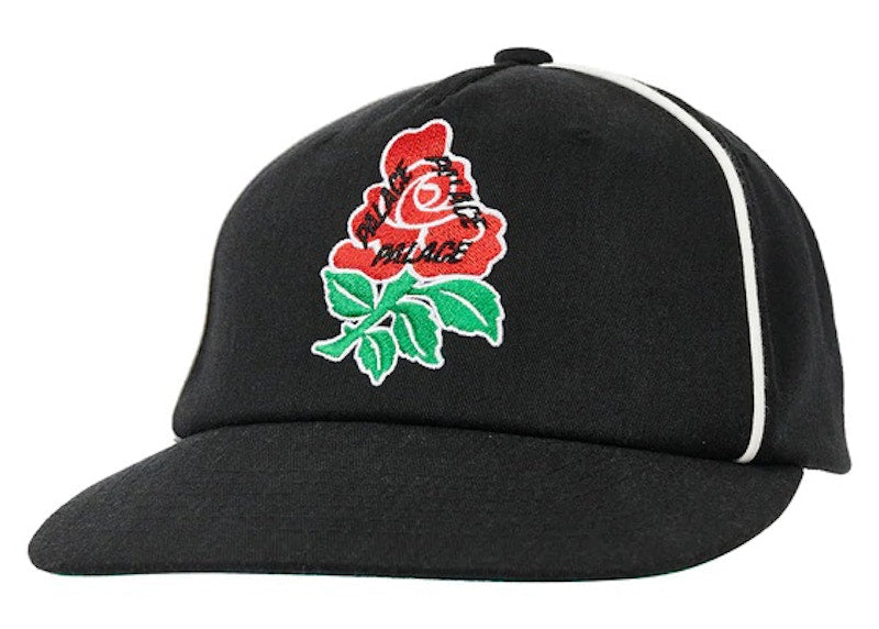 Palace English Rose 5-Panel Black