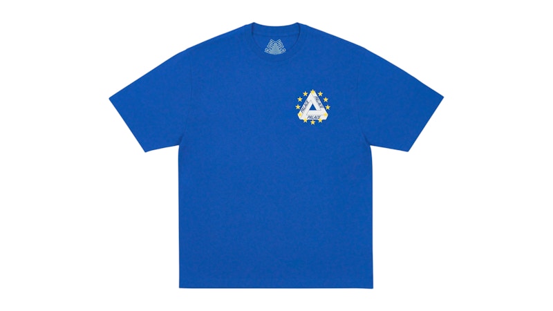 Palace Eu Tri T-Shirt Blue Berry