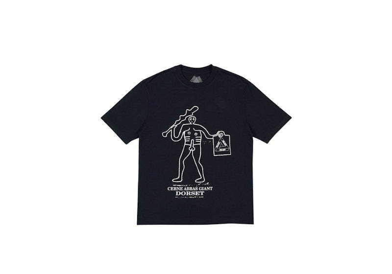 Palace Ewdorset T-shirt Black/White