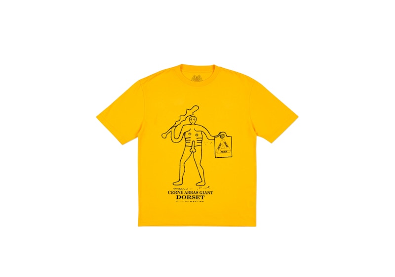 Palace Ewdorset T-shirt Citrus Yellow/Black