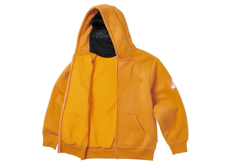 Palace Facemask Shearling Thermal Hood Orange