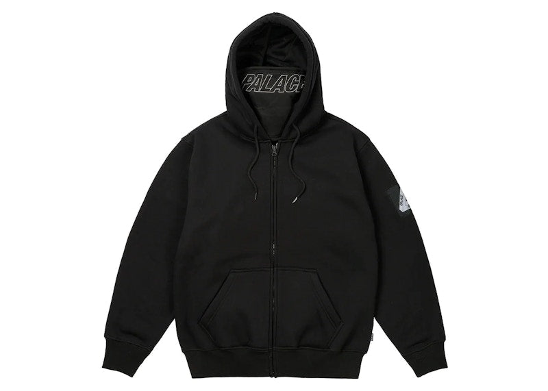 Palace Facemask Thermal Hood (FW23) Black