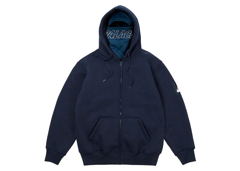 Palace Facemask Thermal Hood (FW23) Navy