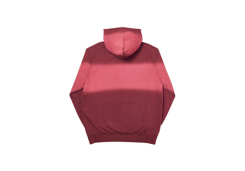 Palace Fader Dip Dye Hood Red