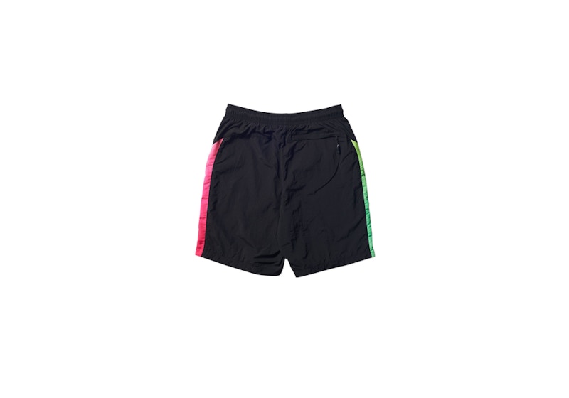 Palace Fader Shell Shorts Black