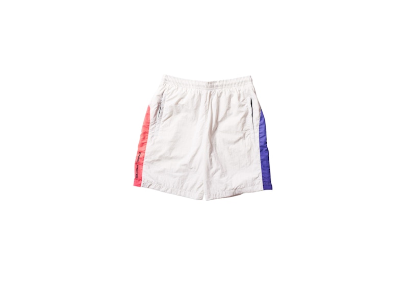Palace Fader Shell Shorts White