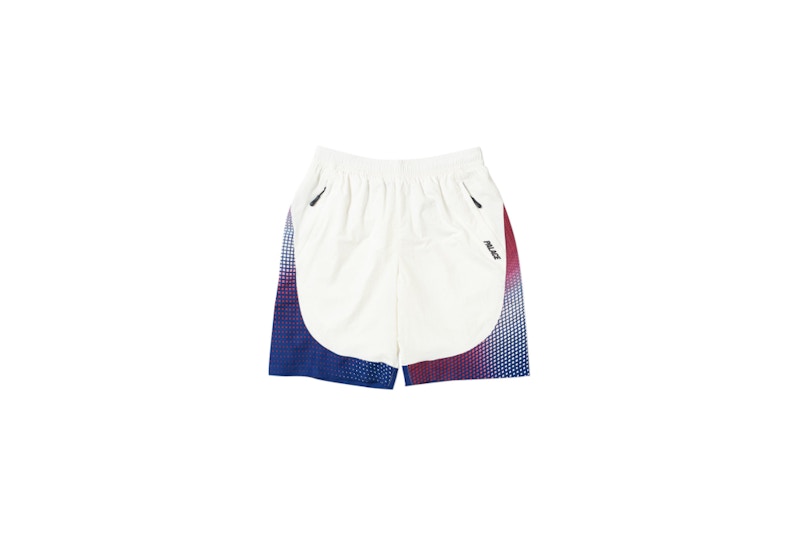 Palace Famo Shell Shorts White