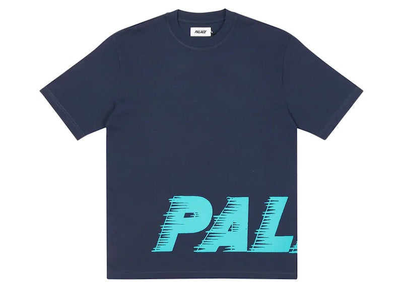 Palace Fast Wrap T-Shirt Navy