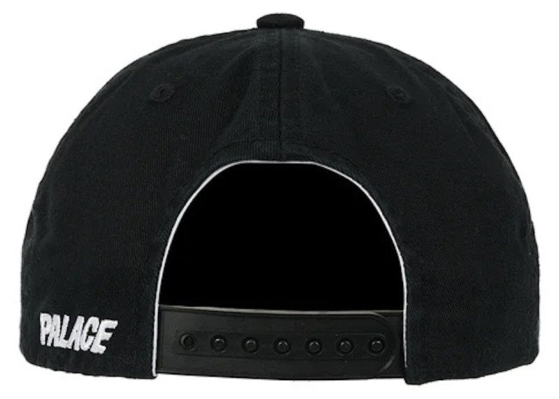 Palace Faux Leather Bunning Man Snapback Black