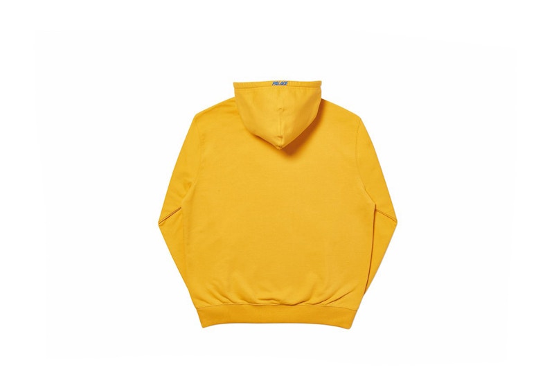 Palace Felt P Hood Yellow